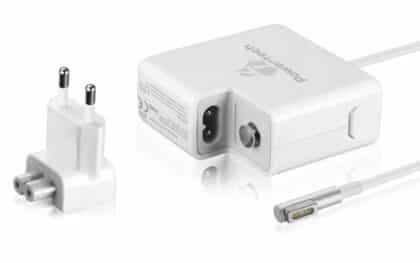 Powertech PT-288 Φορτιστής Laptop για Apple, 60W, 16.5V/3.65A, Λευκός