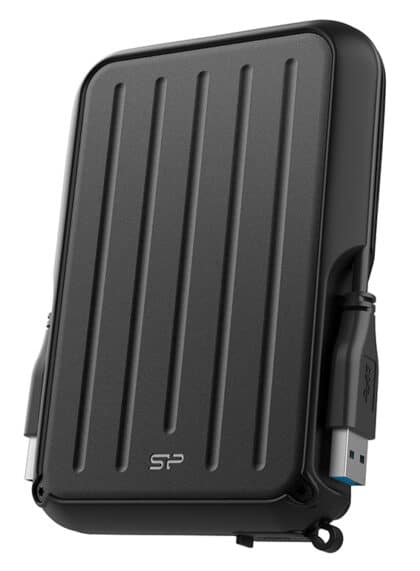 Silicon Power Armor A66 Εξωτερικός Σκληρός Δίσκος 1TB, USB 3.2, Μαύρος