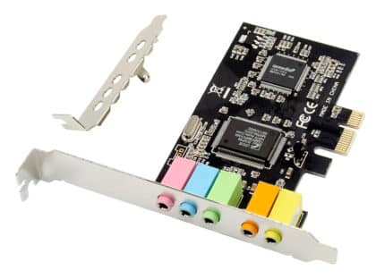 Powertech ST13 Κάρτα Επέκτασης Ήχου PCIe 2x Κανάλια, CMI8738 + ASM1083