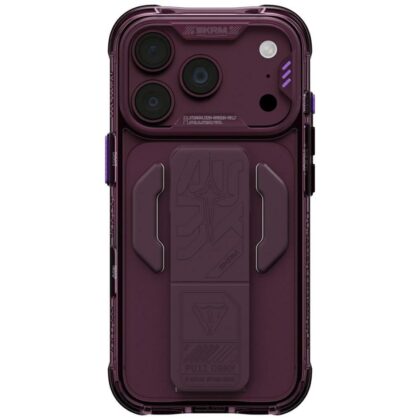Skinarma Helio CE Grip Stand - θήκη για Apple iPhone 18 Pro / 17 Pro - Μπορντό