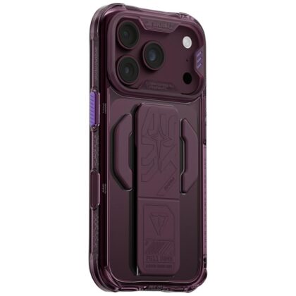 Θήκη Skinarma Helio CE Grip Stand για iPhone 18 Pro με βάση στήριξης και κουμπί κλείστρου κάμερας