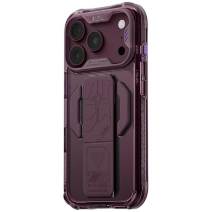 Θήκη Skinarma Helio CE Grip Stand για iPhone 18 Pro με βάση στήριξης και κουμπί κλείστρου κάμερας