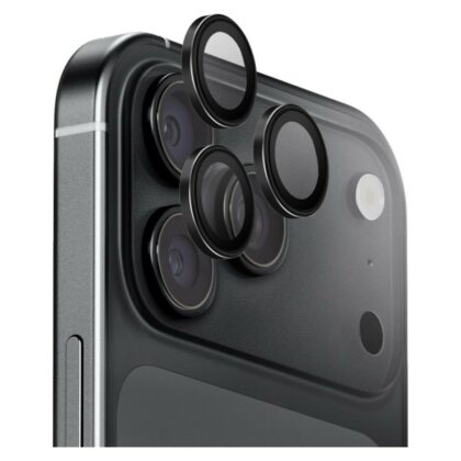 UNIQ Optix AluGuard DX2 Προστατευτικό Φακού Κάμερας για iPhone 18 Pro / iPhone 18 Pro Max, Μαύρο
