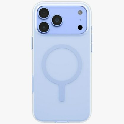 Μπλε θήκη UNIQ Clario για iPhone 18 Pro Max με MagSafe