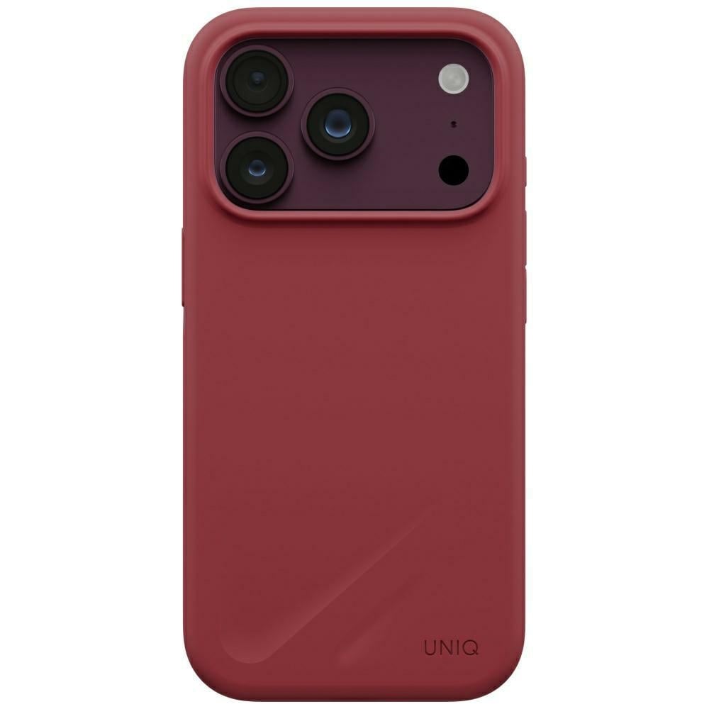 UNIQ Lino - θήκη για Apple iPhone 18 Pro / 17 - Κόκκινο - Image 2