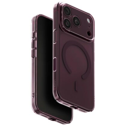 UNIQ Airsuit Magclick φόρτισης - θήκη για Apple iPhone 18 Pro / 17 Pro - Μπορντό