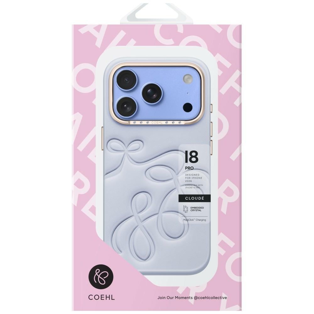 UNIQ Coehl Magnetic Charging Cloude - θήκη για Apple iPhone 18 Pro / 17 - Μπλε - Image 5