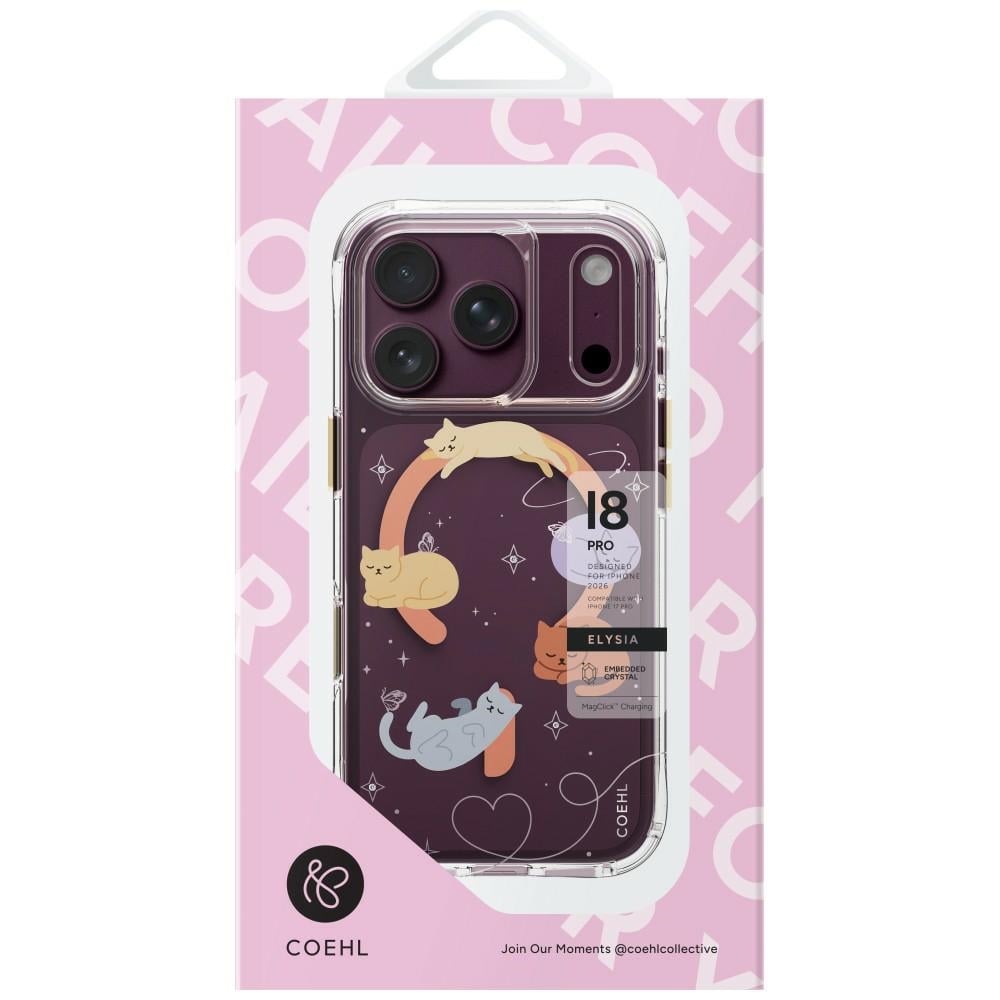 UNIQ Coehl Magnetic Charging Elysia - θήκη για Apple iPhone 18 Pro / 17 - Ροζ - Image 5