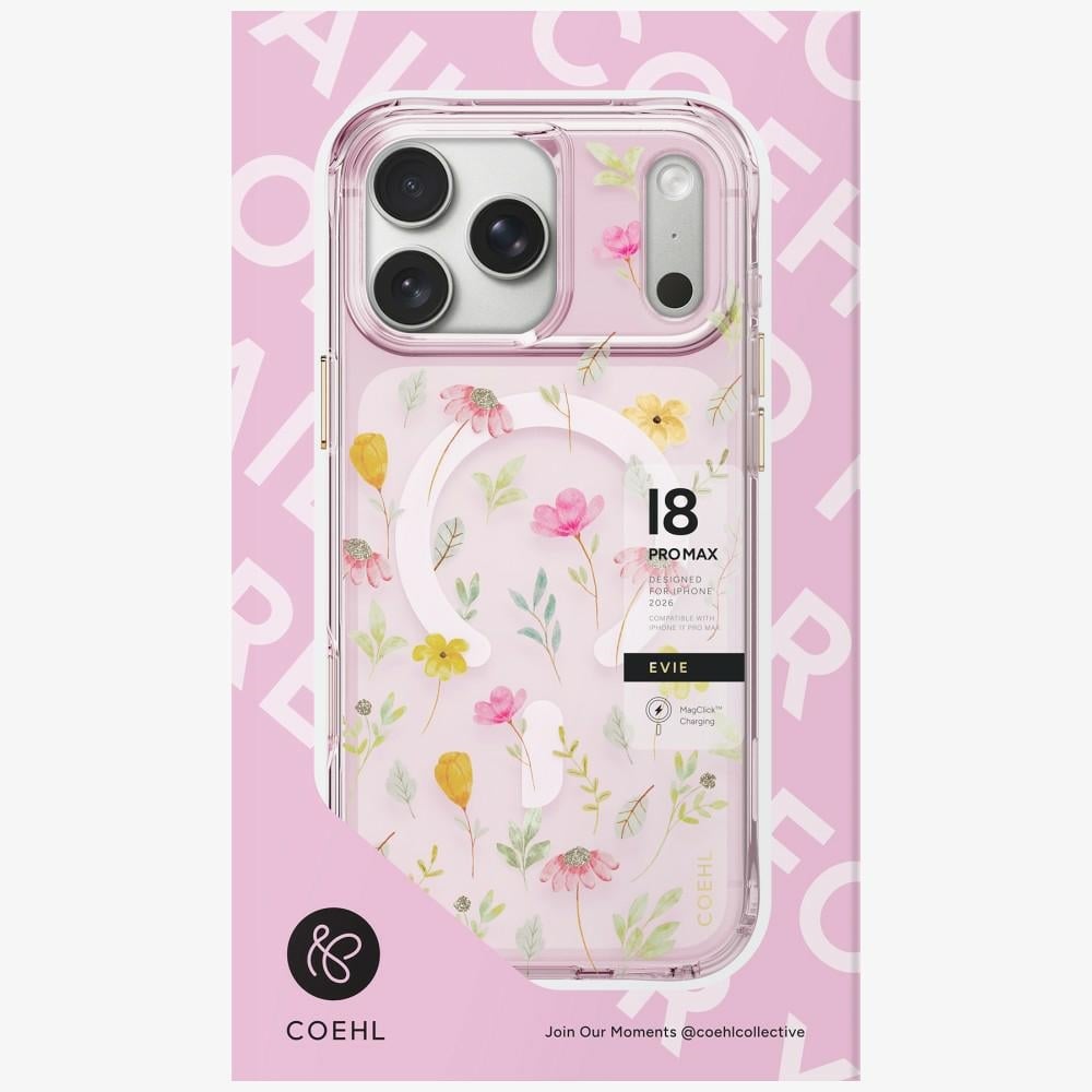 UNIQ Coehl Magnetic Charging Evie - θήκη για Apple iPhone 18 Pro Max / 17 - Ροζ - Image 5