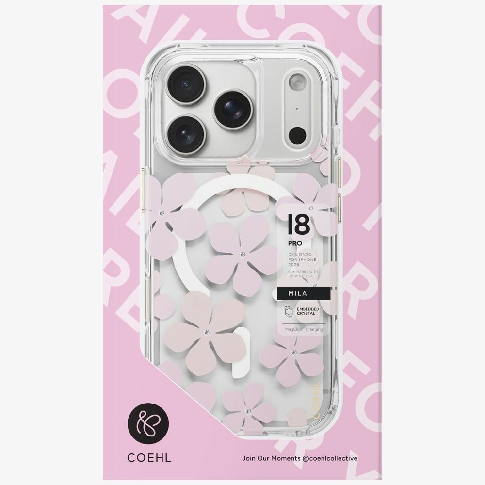 UNIQ Coehl Magnetic Charging Mila - θήκη για Apple iPhone 18 Pro / 17 - Ροζ - Image 5
