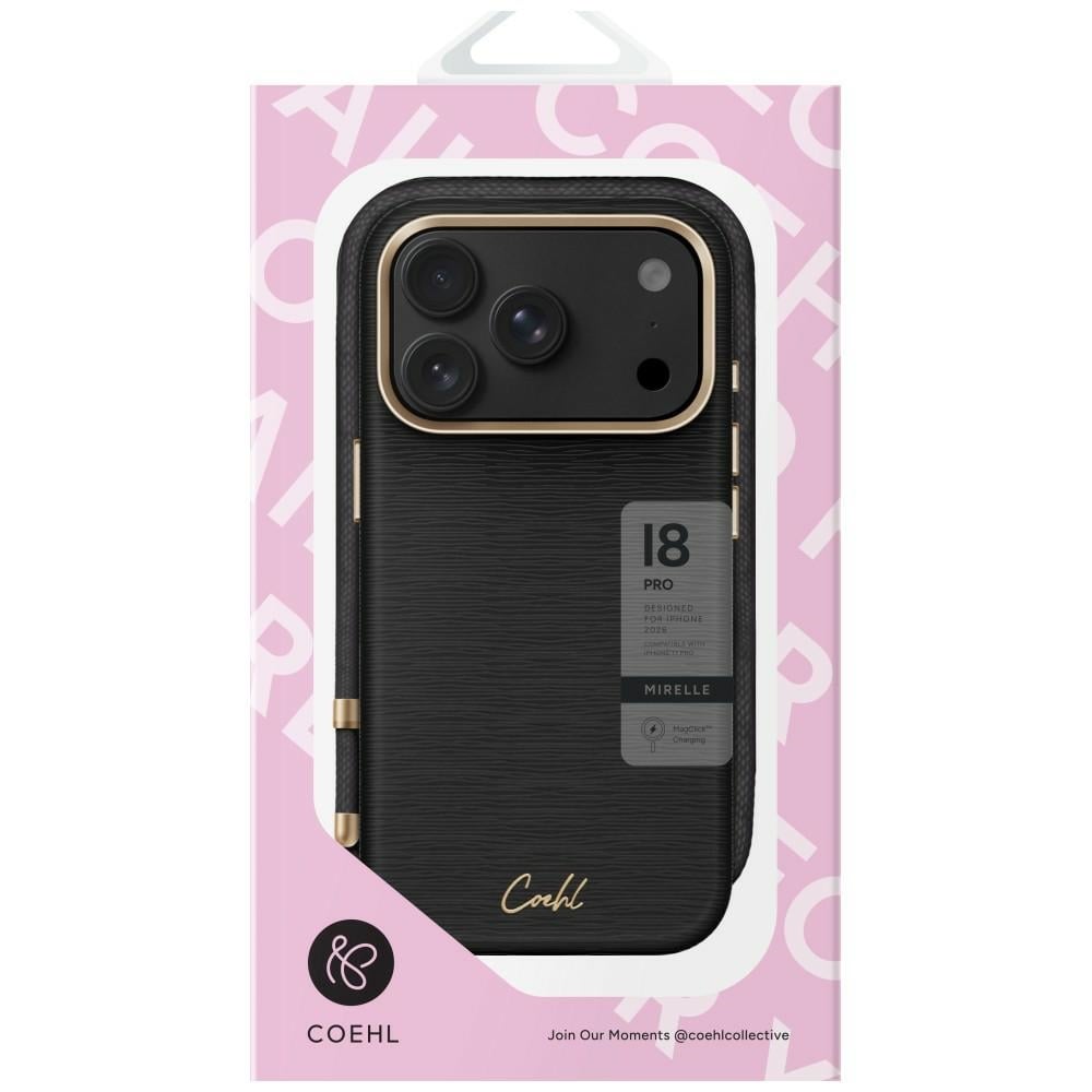 UNIQ Coehl Mirelle Μαγνητική Φόρτιση - θήκη για Apple iPhone 18 Pro / 17 - Μαύρο - Image 5