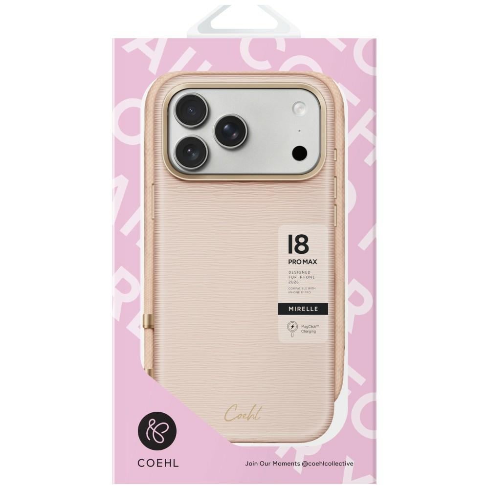 UNIQ Coehl Mirelle Μαγνητική Φόρτιση - θήκη για Apple iPhone 18 Pro Max / 17 - Ροζ - Image 5