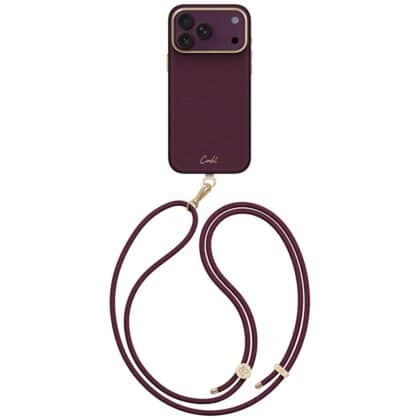 UNIQ Coehl Mirelle Μαγνητική Φόρτιση - θήκη για Apple iPhone 18 Pro Max / 17 Pro Max - Μπορντό
