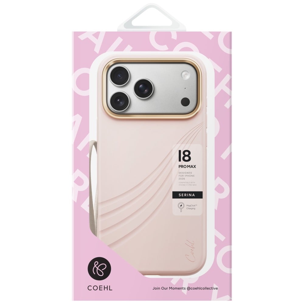 UNIQ Coehl Serina με Μαγνητική Φόρτιση - θήκη για Apple iPhone 18 Pro Max / 17 - Ροζ - Image 4