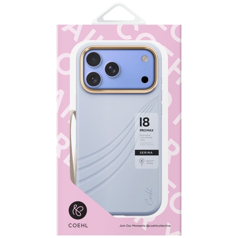 UNIQ Coehl Serina με Μαγνητική Φόρτιση - θήκη για Apple iPhone 18 Pro Max / 17 - Μπλε - Image 4