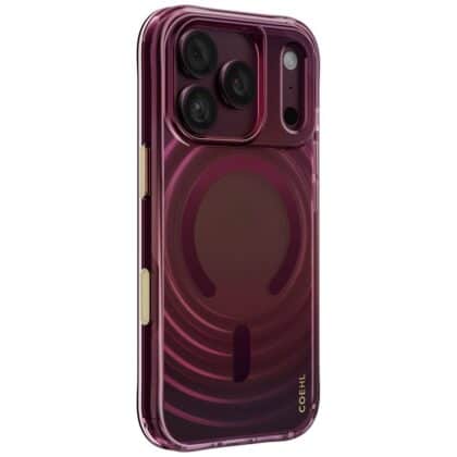 UNIQ Coehl Vela Μαγνητική Φόρτιση - θήκη για Apple iPhone 18 Pro / 17 Pro - Κόκκινο