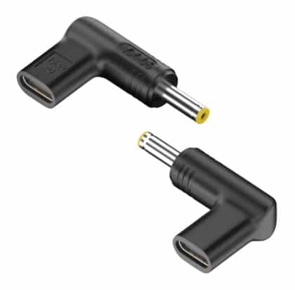 Powertech YX-06 Αντάπτορας Τροφοδοσίας USB-C σε Acer 5.5x2.5mm, Μαύρος