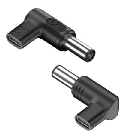 Powertech YX-08 Αντάπτορας Τροφοδοσίας USB-C σε Dell 7.4x5mm, Μαύρος