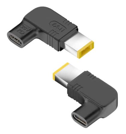 Powertech YX-11 Αντάπτορας Τροφοδοσίας Laptop USB-C σε Lenovo 11x4.5mm, Μαύρος