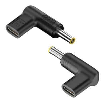 Powertech YX-16 Αντάπτορας Τροφοδοσίας USB-C σε Samsung 5.5x3mm, Μαύρος