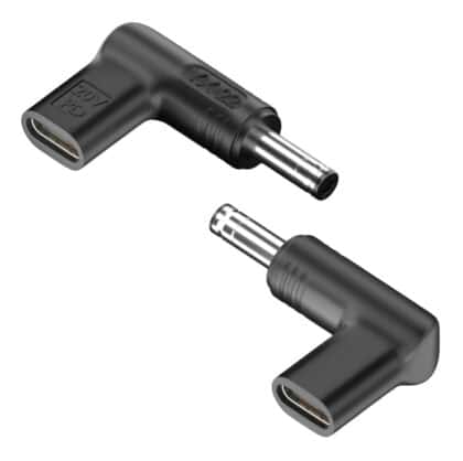 Powertech YX-22 Αντάπτορας Τροφοδοσίας USB-C σε Lenovo 4x1.7mm, Μαύρος