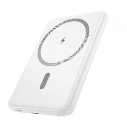 Hoco J140A Powerbank, 5000mAh, 20W, PD + FQI, Λευκό