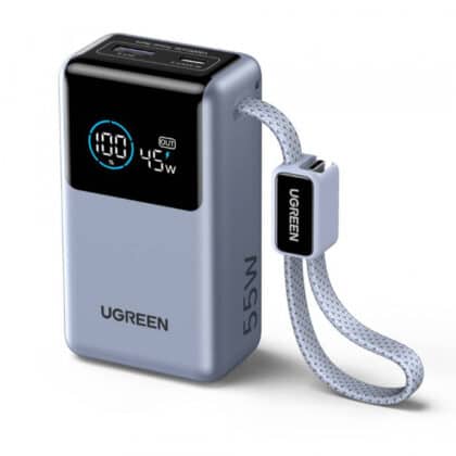 UGREEN Nexode Pro PB727 Powerbank 10000mAh 55W QC + PD Γκρι