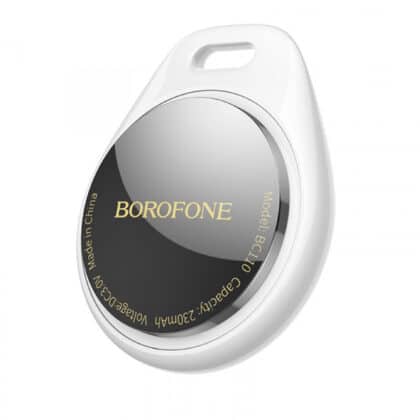 Λευκός ανιχνευτής Borofone BC110 Dual Tracker για iOS και Android
