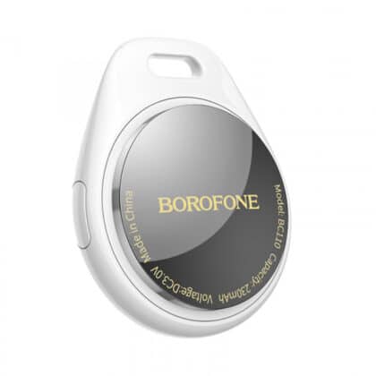 Λευκός ανιχνευτής Borofone BC110 Dual Tracker για iOS και Android