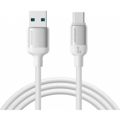 Joyroom S-A62 Καλώδιο USB-A σε USB-C 18W 3A 1.2m, Λευκό