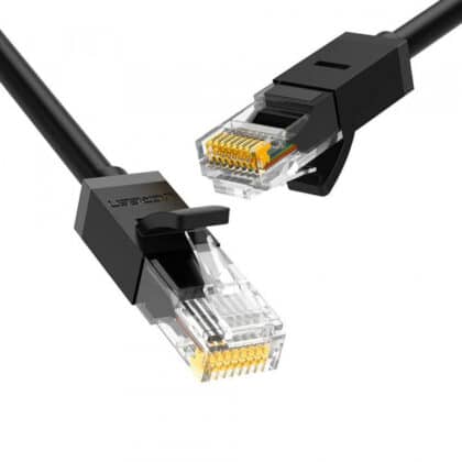 UGREEN NW102 Καλώδιο Δικτύου UTP Cat6, 15m, Μαύρο
