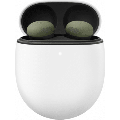 Google Pixel Buds Pro 2 ασύρματα ακουστικά σε σκούρο πράσινο χρώμα