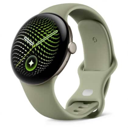 Google Pixel Watch 5 Smartwatch 45mm Wi-Fi, Satin Pyrite Olive, GA10896-DE