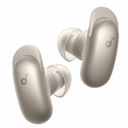 Anker Soundcore Liberty 5 Pro Max ασύρματα ακουστικά σε χρυσό χρώμα
