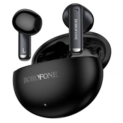 Borofone FQ12 Ασύρματα Ακουστικά TWS, Μαύρα