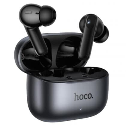 Hoco EQ27 AI Bluetooth σε γκρι χρώμα με θήκη φόρτισης