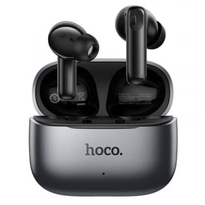 Hoco EQ27 AI Bluetooth σε γκρι χρώμα με θήκη φόρτισης