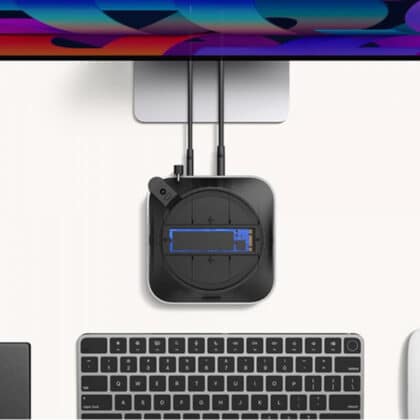 Ugreen CM841A πολυλειτουργικό hub 10 σε 1 γκρι για Apple Mac Mini M4 και M4 Pro