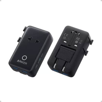 Anker Nano Travel Φορτιστής Τοίχου 20W 3A 2 x USB-A 2 x USB-C Μαύρο A9215H11