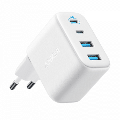 Anker Zolo Φορτιστής Τοίχου 50W, 3A, 2 x USB-A, 2 x USB-C, Λευκός, A121EG21