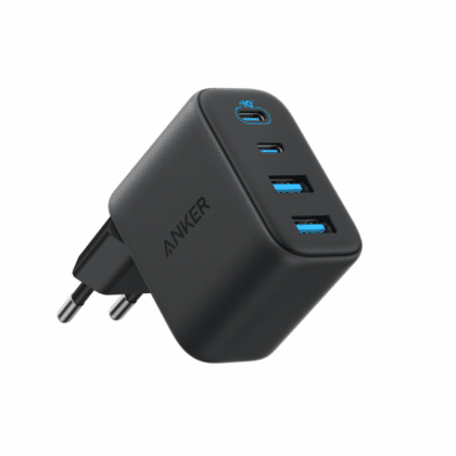 Anker Zolo Φορτιστής Τοίχου 50W, 3A, 2 x USB-A, 2 x USB-C, Μαύρος, A121EG11