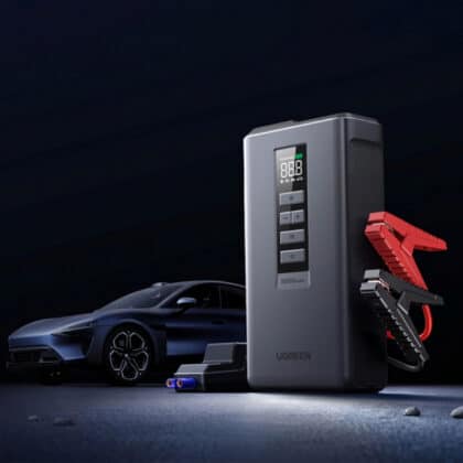 Ugreen ES703 Jump Starter 4in1 μαύρο φορητός εκκινητής μπαταρίας αυτοκινήτου