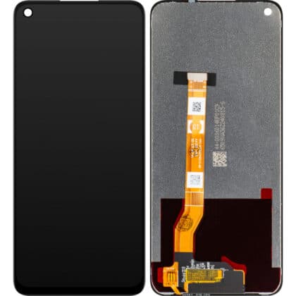 MP LCD Οθόνη Aftermarket για Oppo A36 / A76, Χωρίς Πλαίσιο, Μαύρη