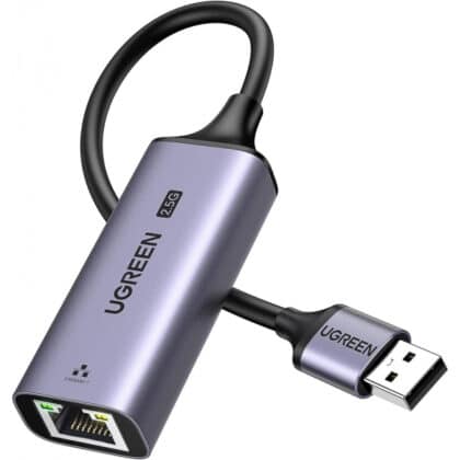 UGREEN CM648 Αντάπτορας Ethernet RJ45 USB-C, Γκρι