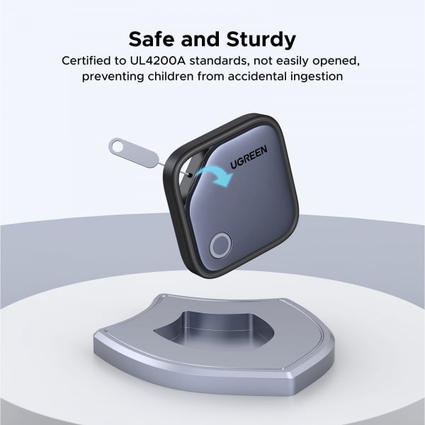 UGREEN SmartTag Pro CM916 (75646P) Smart Tracker, Μαύρο - Image 5