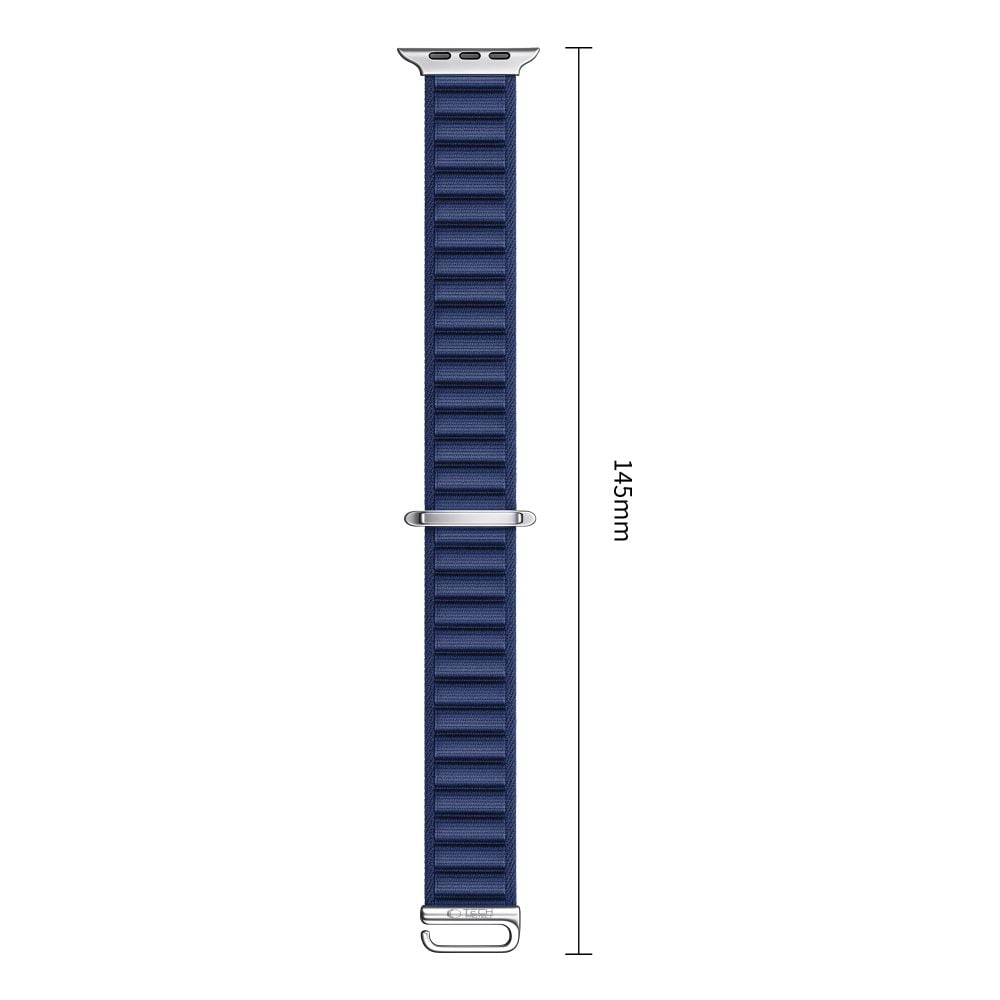 TECH-PROTECT Nylon Pro Λουράκι Apple Watch 8 / 9 / 10 / 11 / 12 / SE / Ultra (44 / 45 / 46 / 49 mm), Μπλε Ναυτικό - Image 3