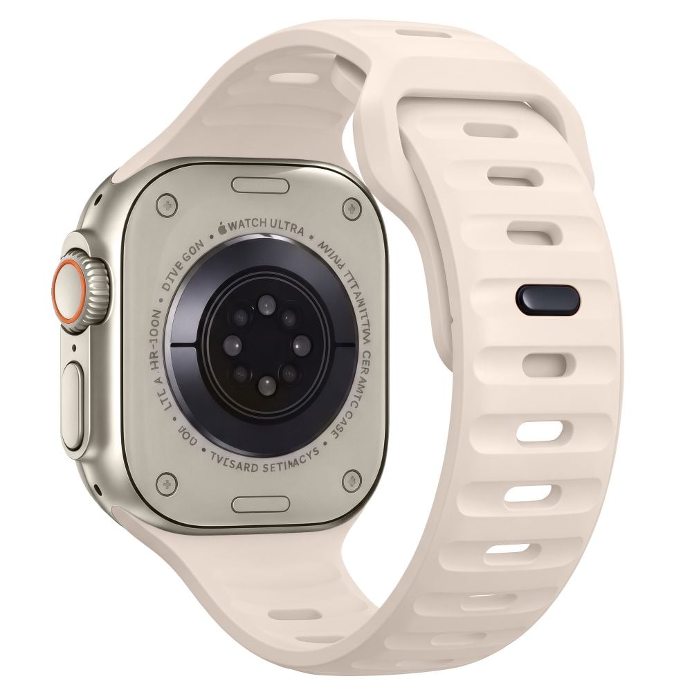 TECH-PROTECT Silicone Line Λουράκι Apple Watch 8/9/10/11/12/SE/Ultra (44/45/46/49 mm), Stone - Image 2