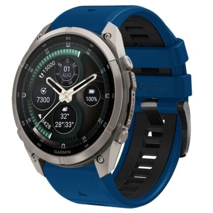 Tech-Protect Iconband Pro Garmin Fenix 5X / 5X Plus / 6X / 6X Pro / 7X / 8 / 8 Pro / 9 / 9 Pro (51 mm) μπλε/μαύρο