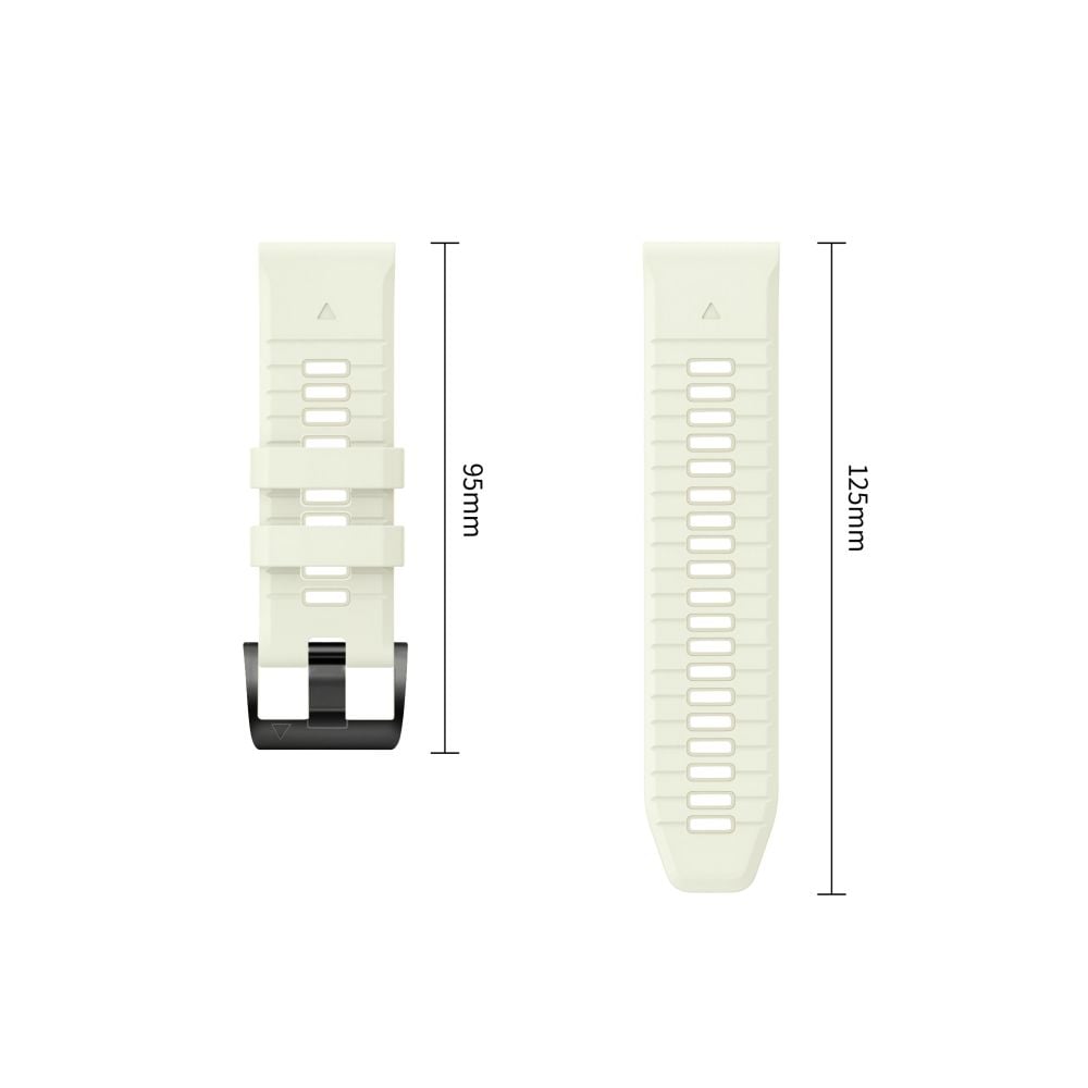 TECH-PROTECT Silicone Λουράκι Smartwatch Garmin Fenix 5X / 5X Plus / 6X / 6X Pro / 7X / 8 / 8 Pro / 9 / 9 Pro (51 mm), Stone Grey - Image 4