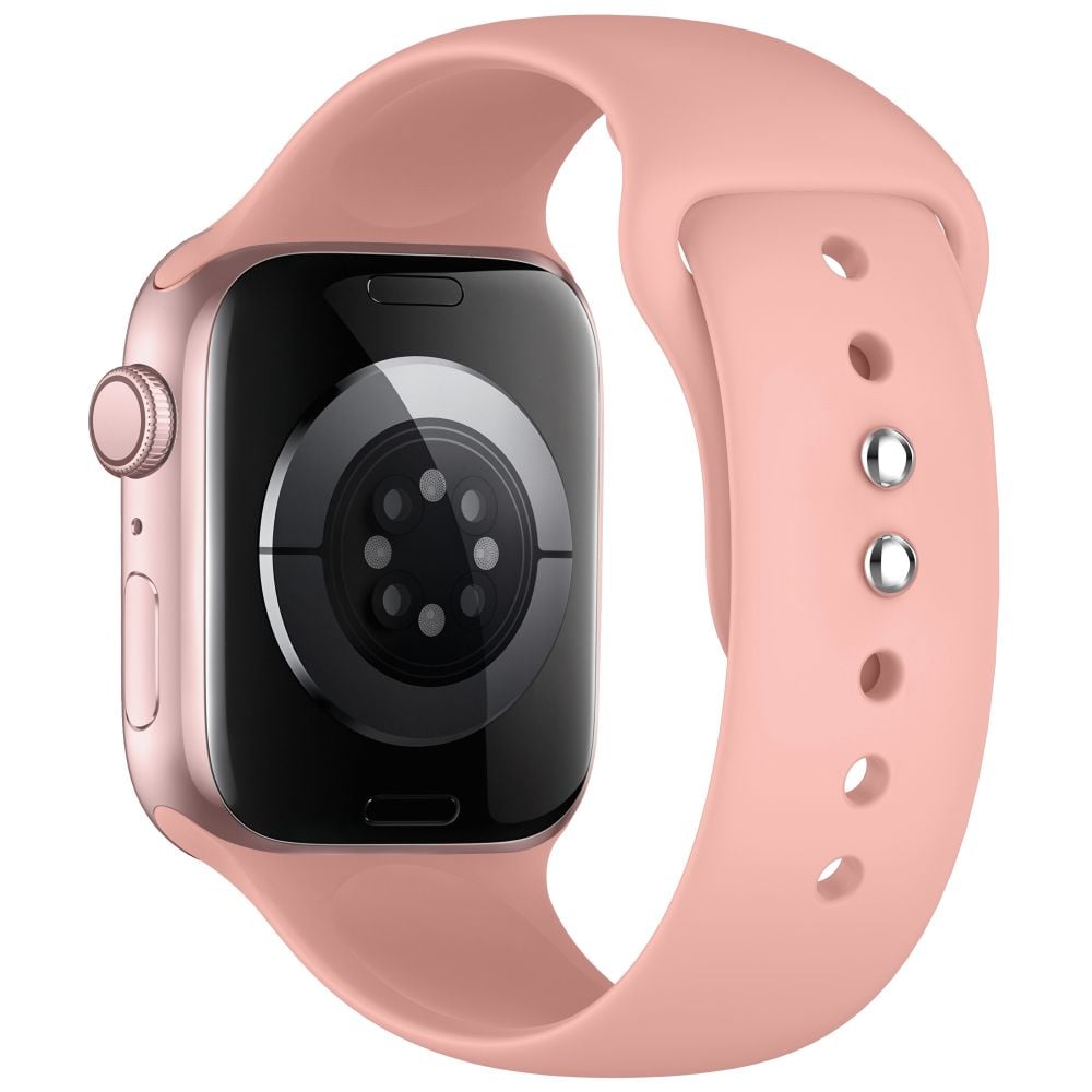 TECH-PROTECT Silicone Ιμάντας Apple Watch 8 / 9 / 10 / 11 / 12 / SE / Ultra (44 / 45 / 46 / 49 mm), Dusty Rose - Image 2